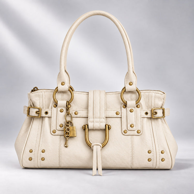 The Clea Bag — Cream