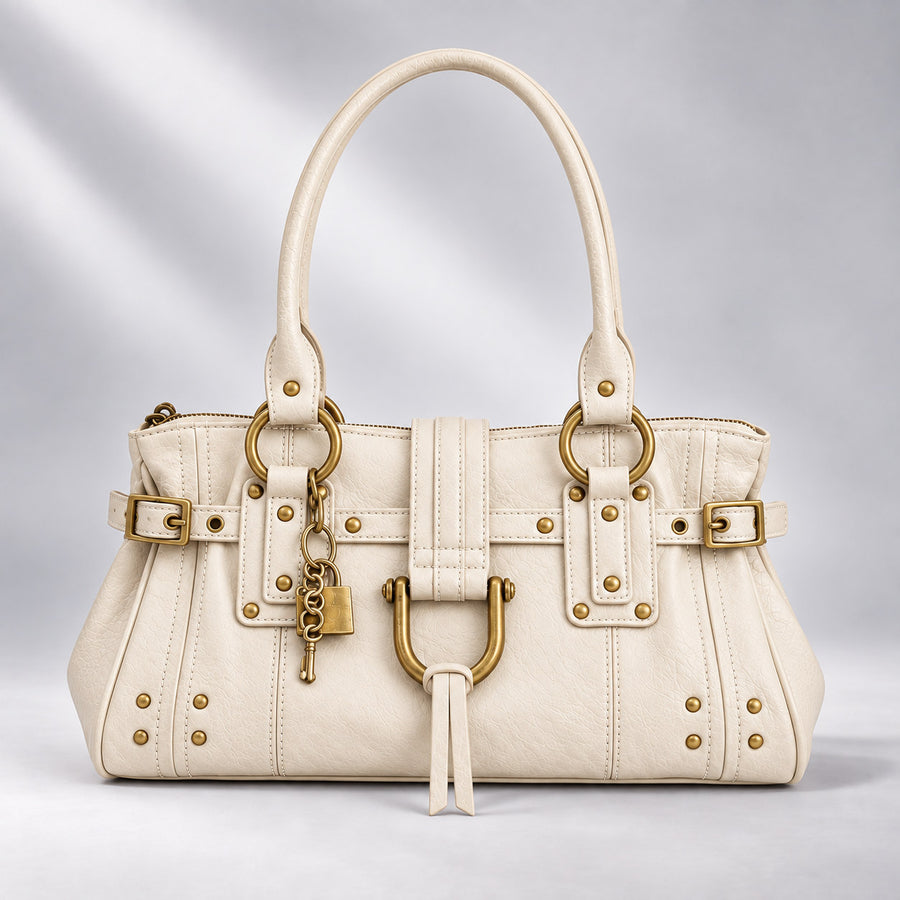The Clea Bag — Cream