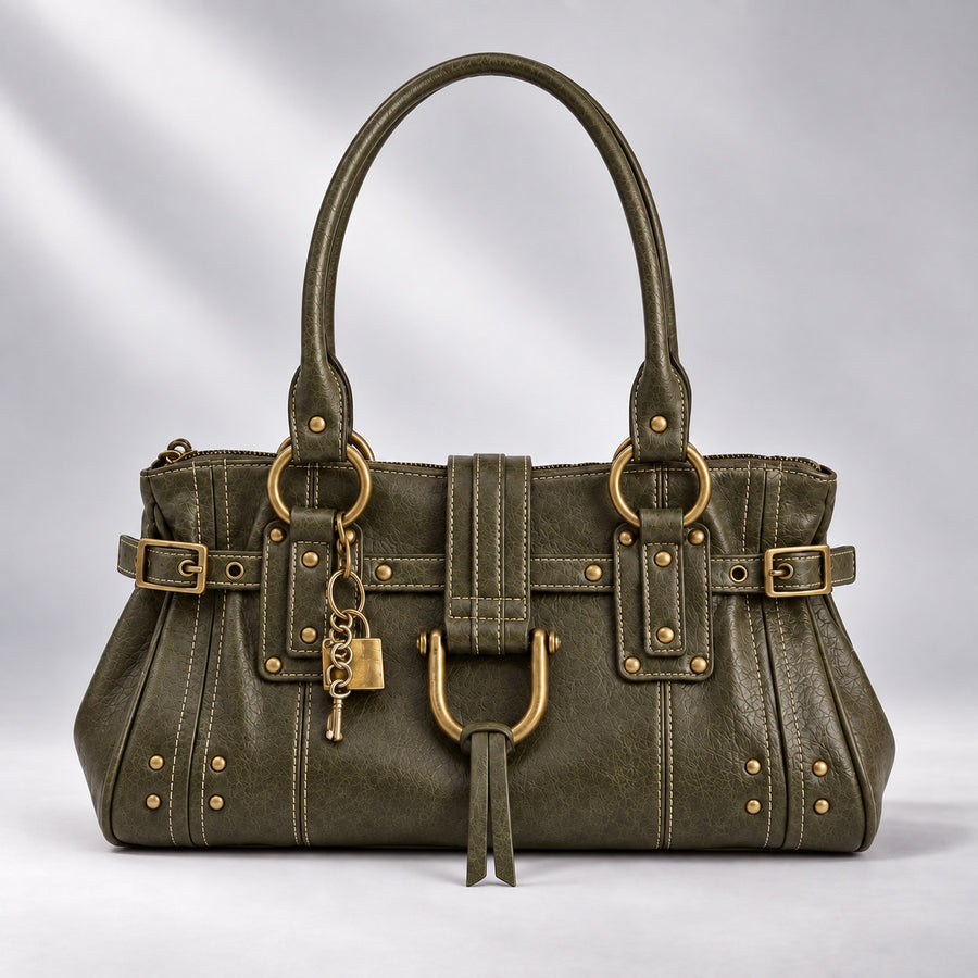 The Clea Bag — Olive