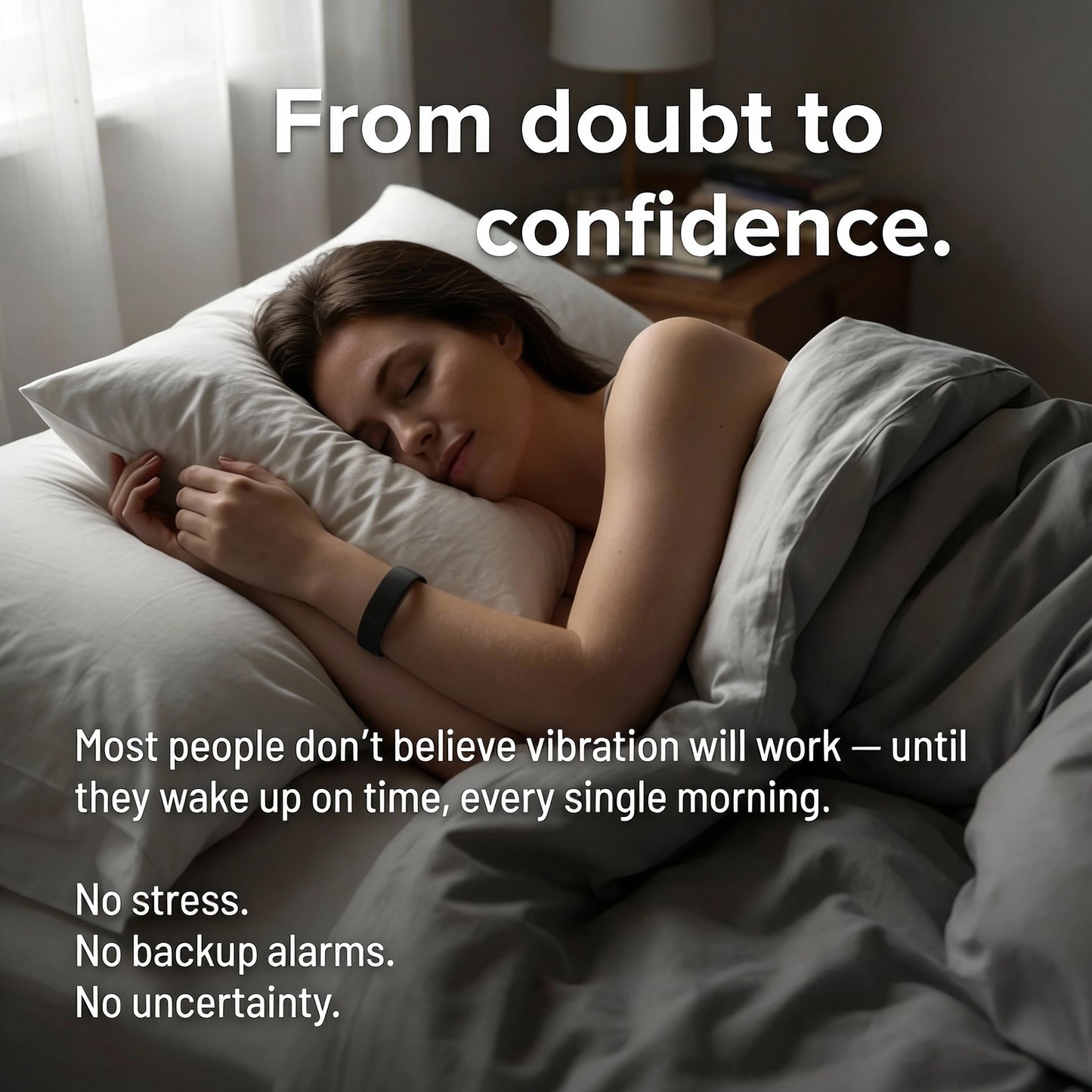 QuietRise – Vibrating Alarm Bracelet