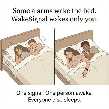 QuietRise – Vibrating Alarm Bracelet