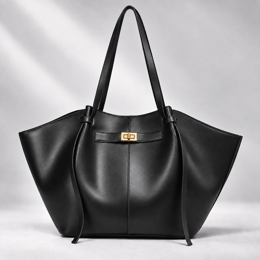 The Vela Tote — Black